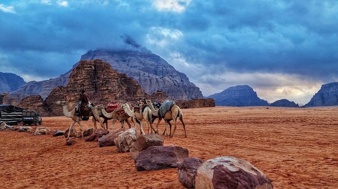 Wadi Rum Stars at Night